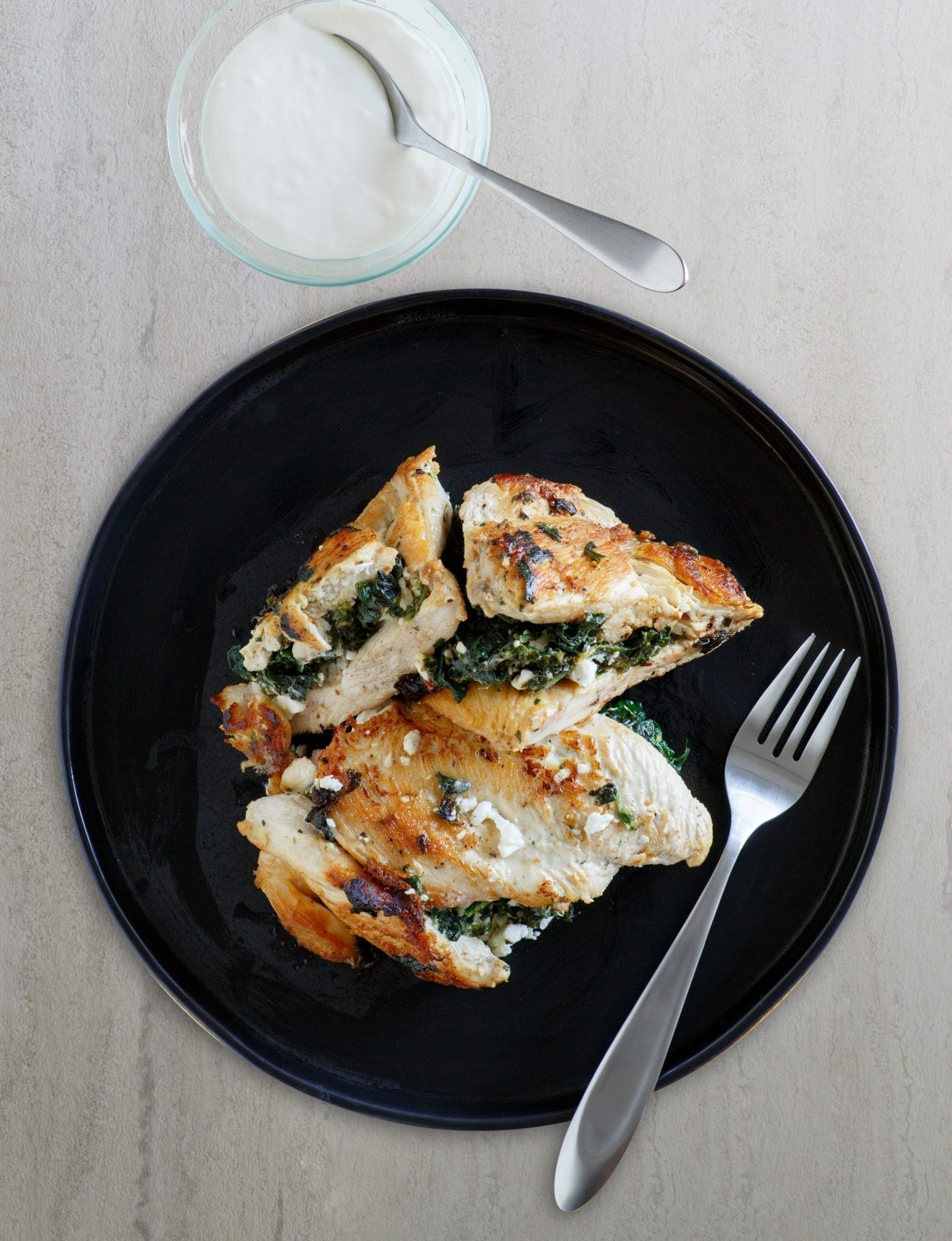 Spinach and Feta Stuffed Chicken