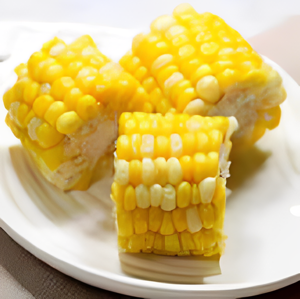 Steamed Corn