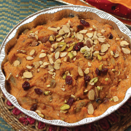 Shakarkandi Halwa - Cardamom and Sweet Potato Pudding