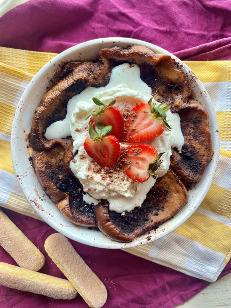 Tiramisu French Toast Bake