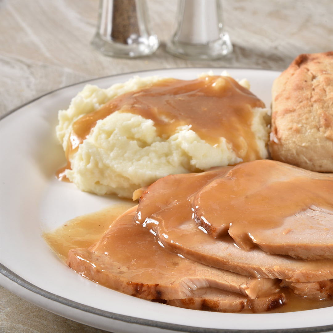 Turkey Breast and Mashed Potatoes