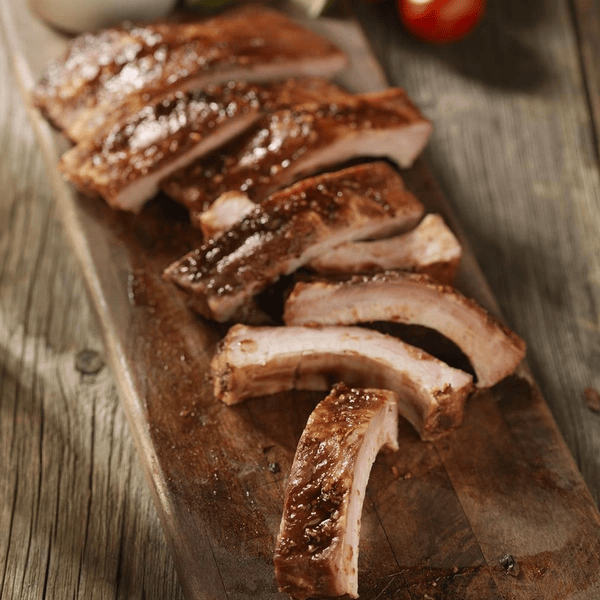 Two-Hour BBQ Baby Back Ribs with Classic Coleslaw