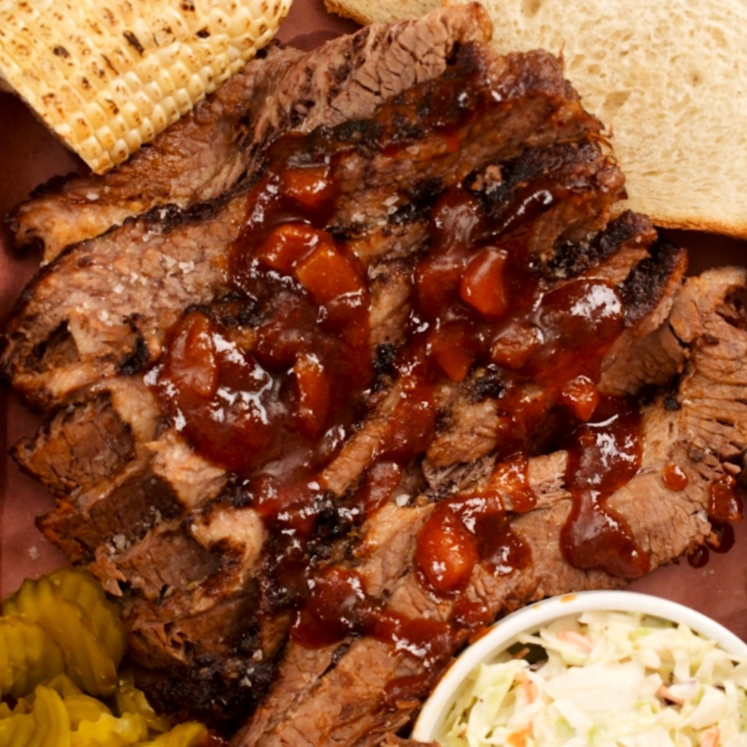 Peach BBQ Brisket