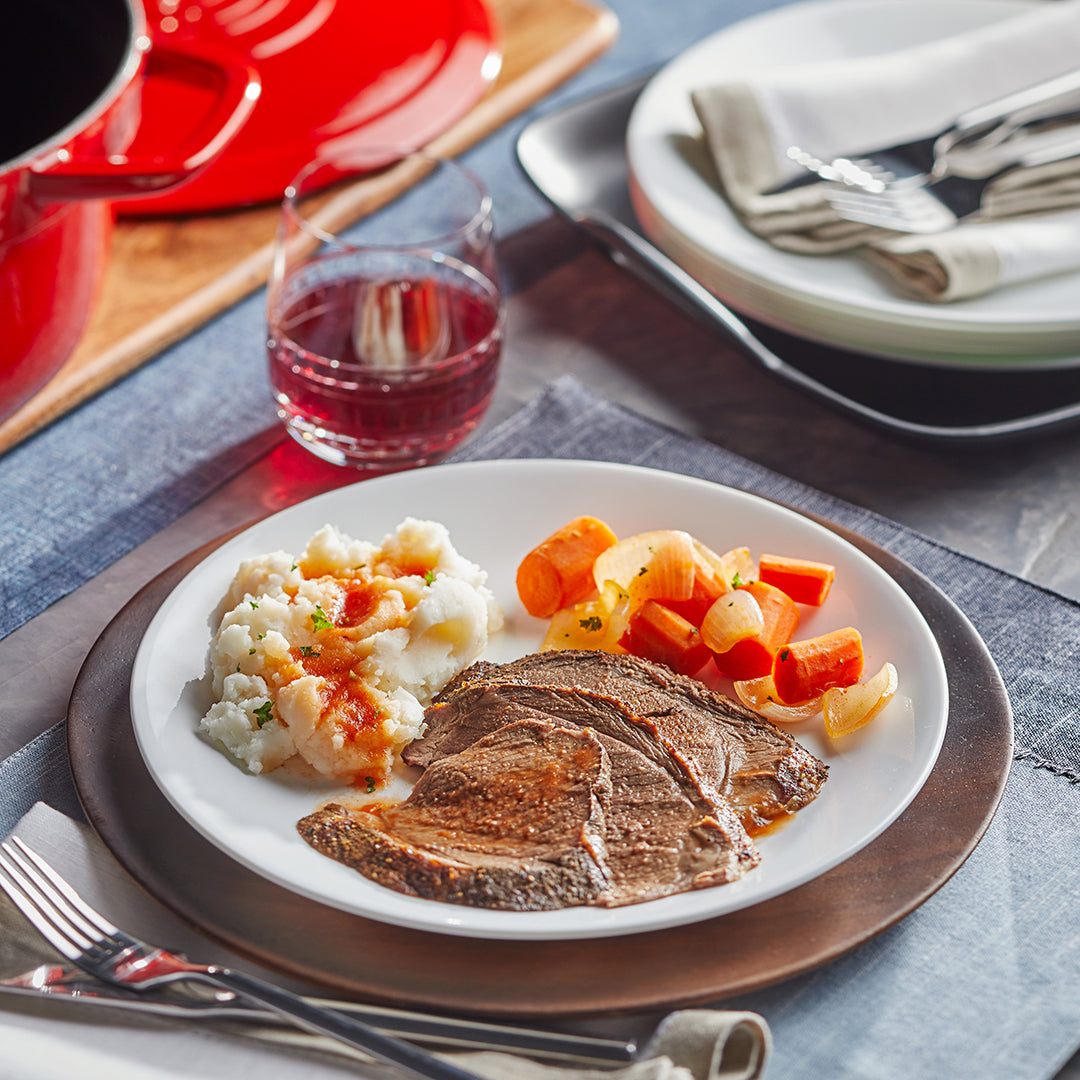 Instant Dutch Oven - Wine Braised Leg of Lamb