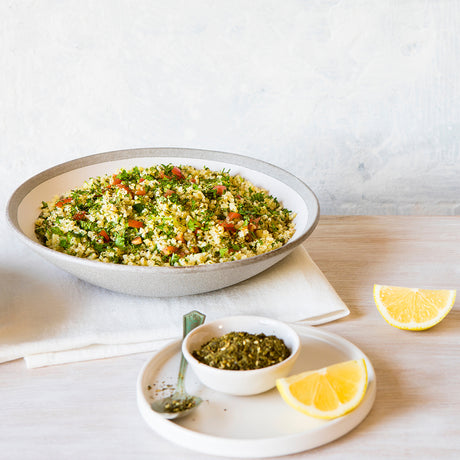 Za'atar-Spiced Bulgur Wheat Salad