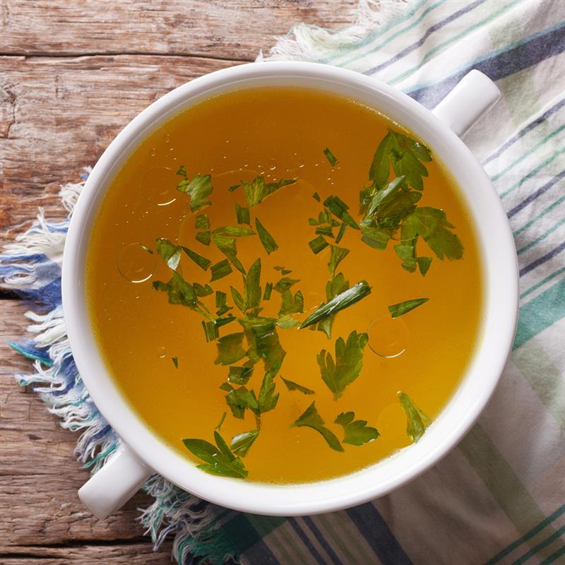 Slow Cooked Beef Stock