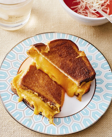 Super Crusty Grilled Cheese