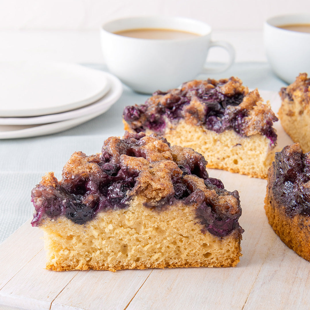 Blueberry Cinnamon Coffee Cake