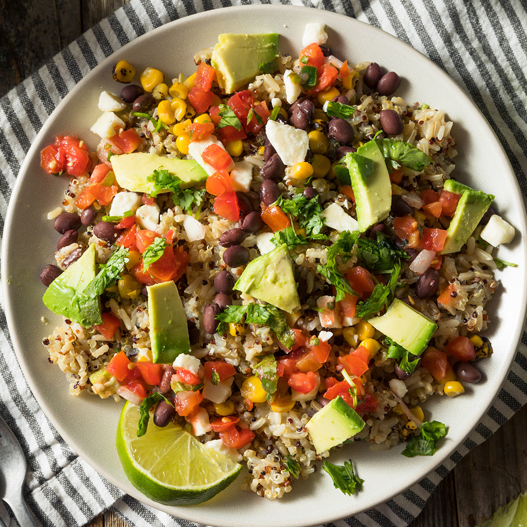 Easy Quinoa Burrito Bowl