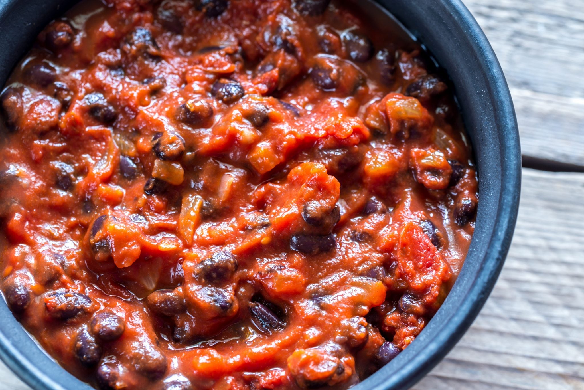 Black Bean Mushroom Chili