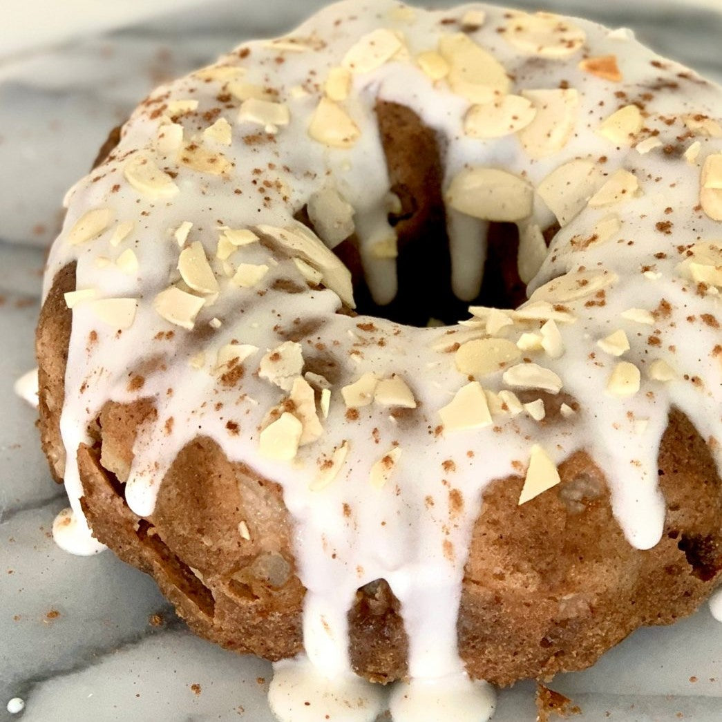 Apple Almond Cinnamon Bundt Cake