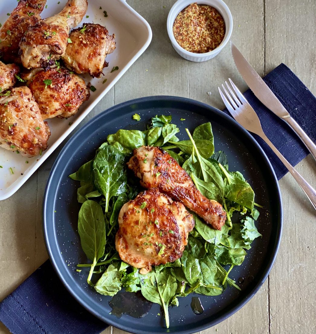 Mustard-Roasted Chicken

        &ndash; Instant Pot