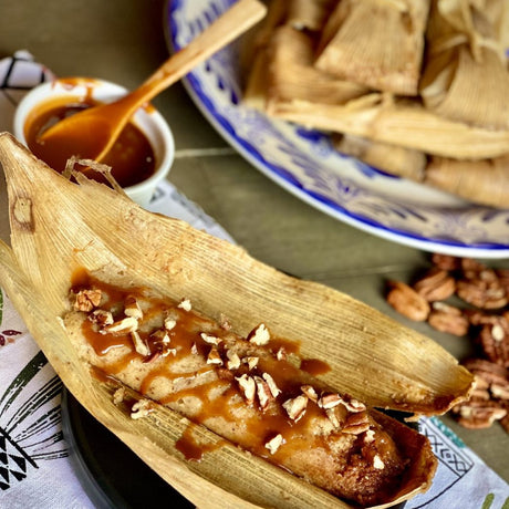 Cajeta and Walnut Tamales