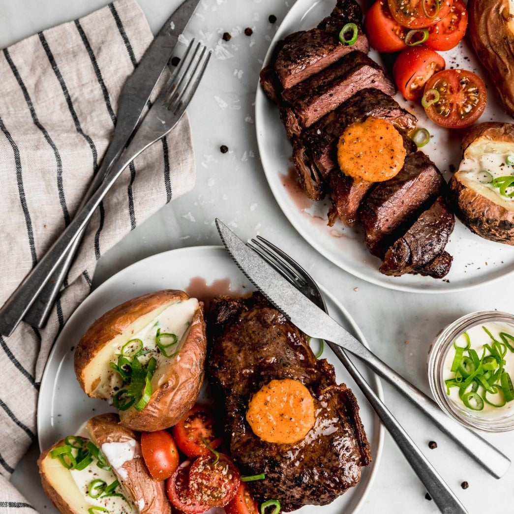 Sirloin with Potatoes