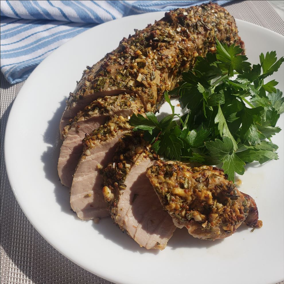 Herb Crusted Pork Tenderloin
