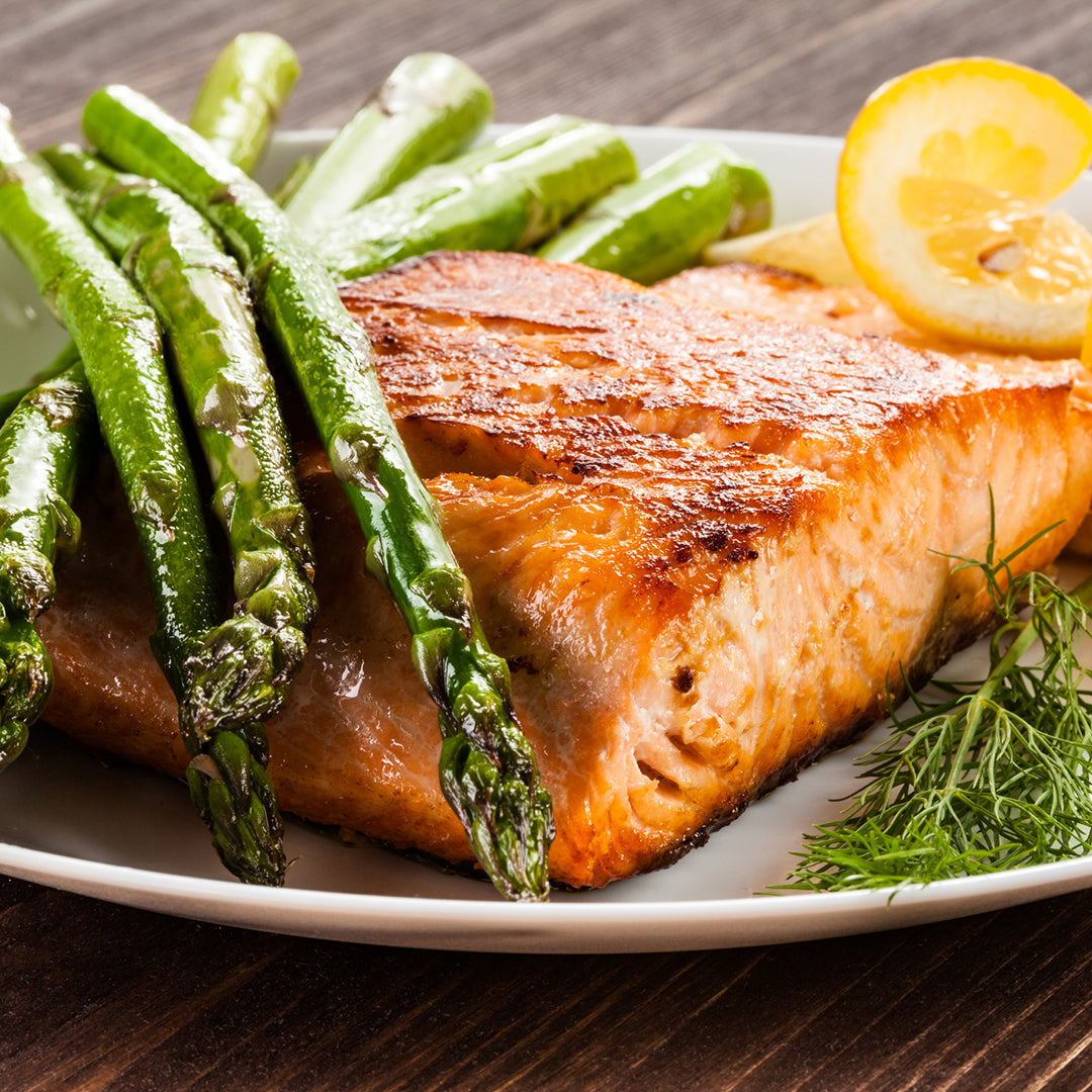 Easy Roast Salmon and Asparagus
