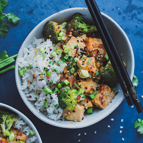 Chinese Takeout-Style Tofu and Broccoli
