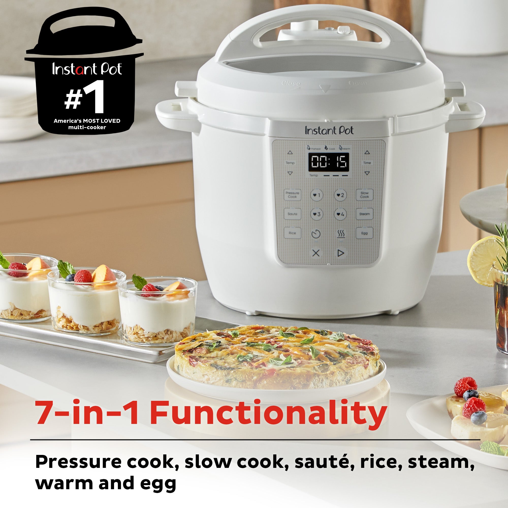 Cuiseur multicuiseur Instant Pot® RIO™ Chef Series 6QT