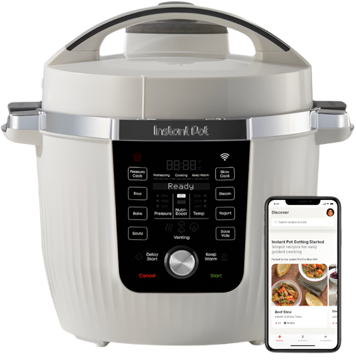 Instant Pot® Pro Max Smart 6QT Multi-Cooker, front view
