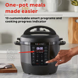  Instant Pot RIO 6-quart Multicooker with text one-pot meals made easier