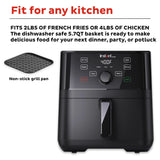  Instant™ Vortex™ 5.7-quart Air Fryer on counter with text "from frozen to table in minutes"