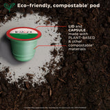  Text eco-friendly compostable pod