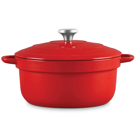 Instant Brands Dutch Oven 6-quart Red Cooking Pot 