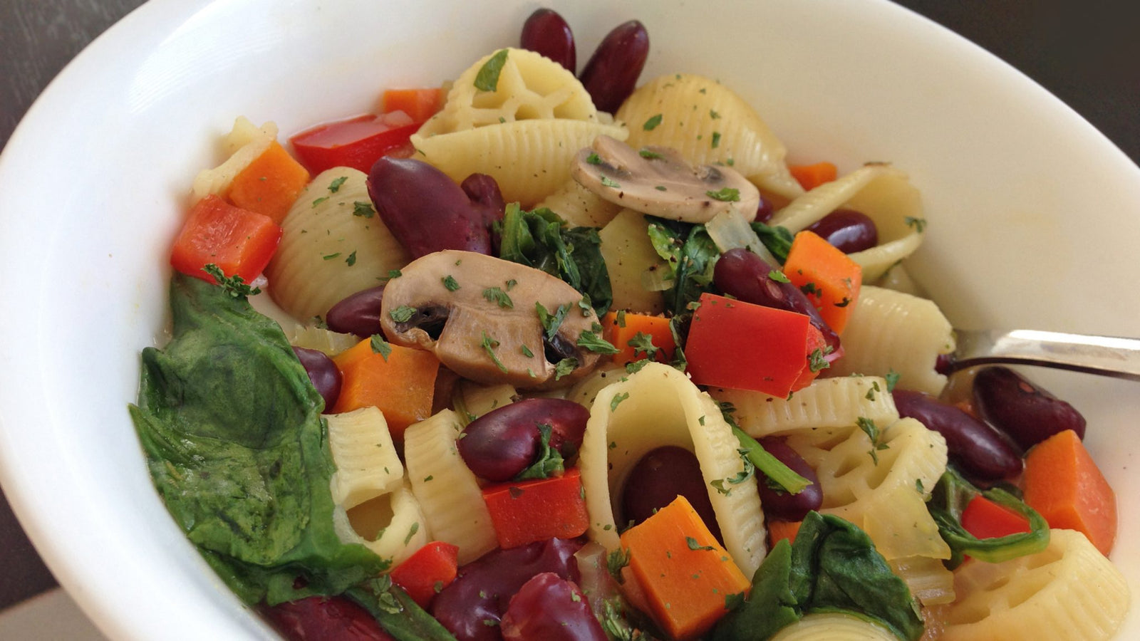 Wholesome Veggie Pasta Soup