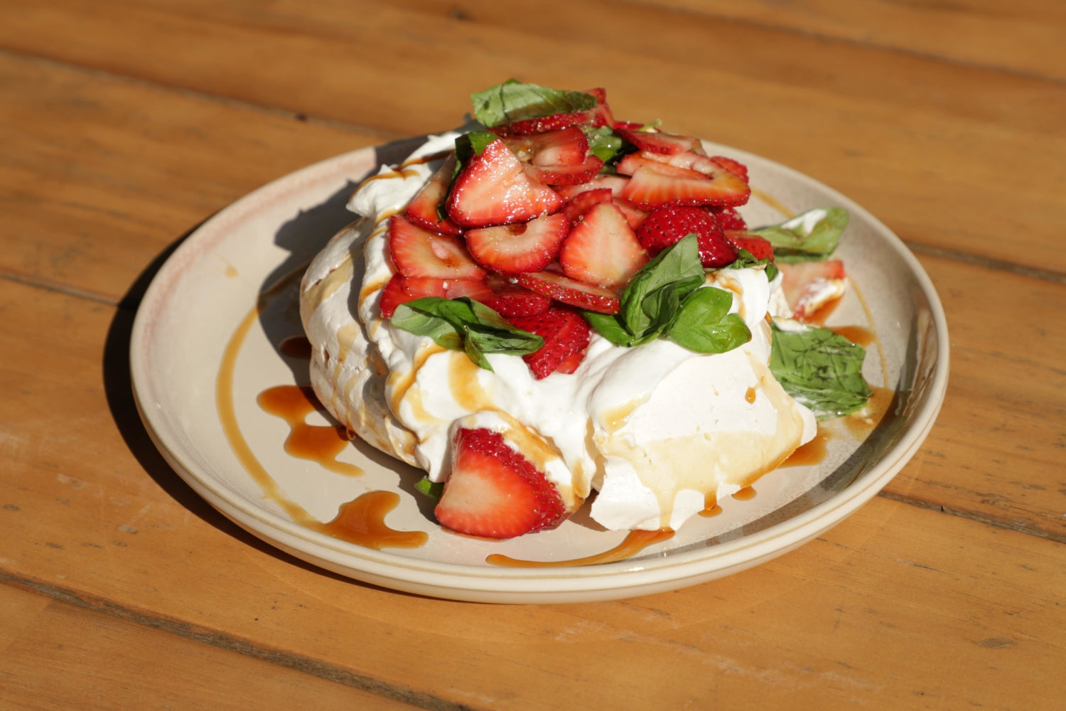Strawberry Pavlova