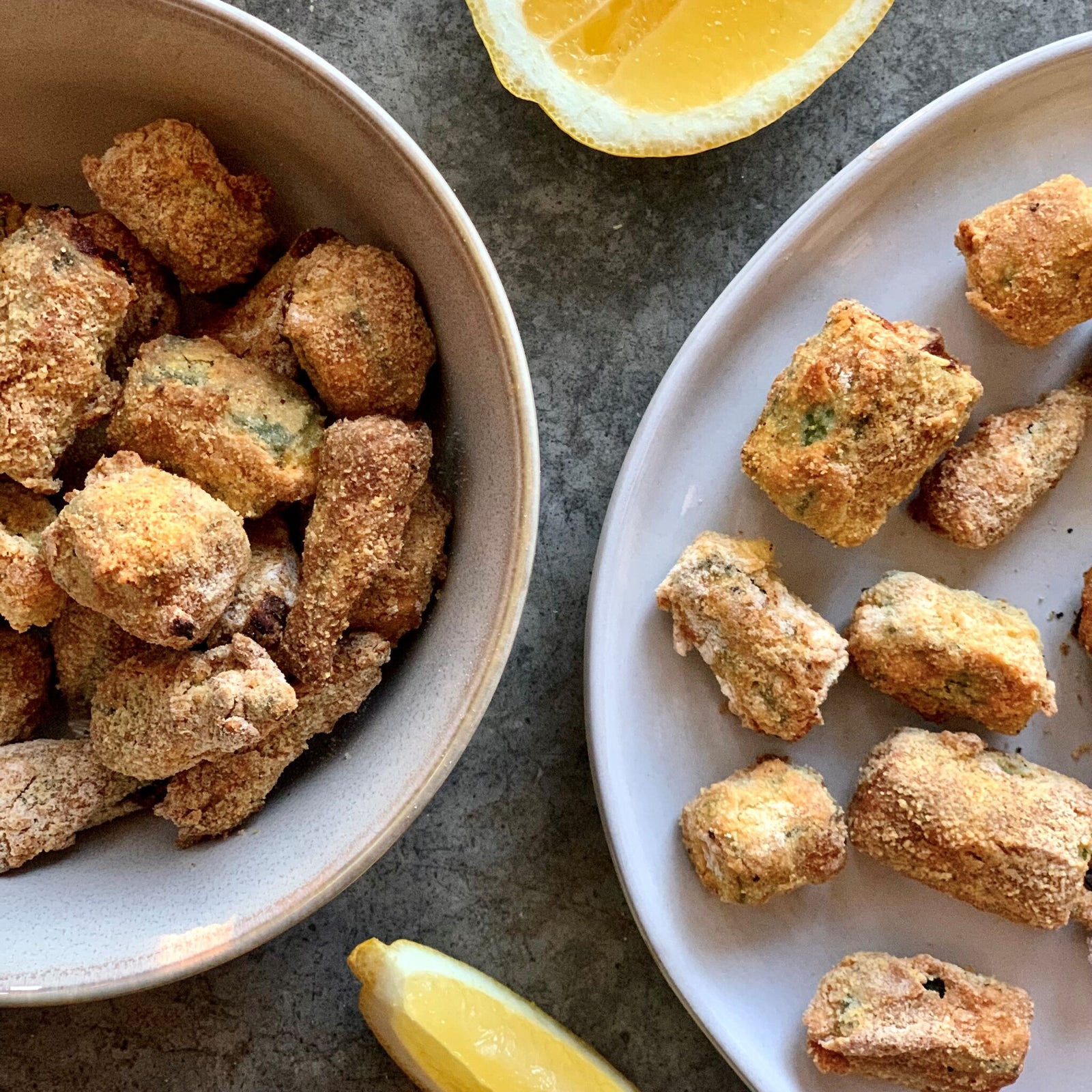 Air Fried Okra