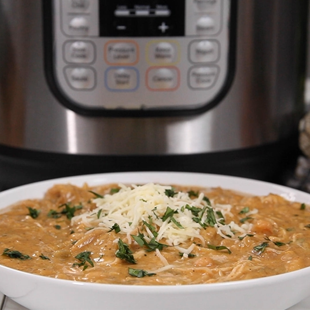 Instant pot creamy white chicken chili sale