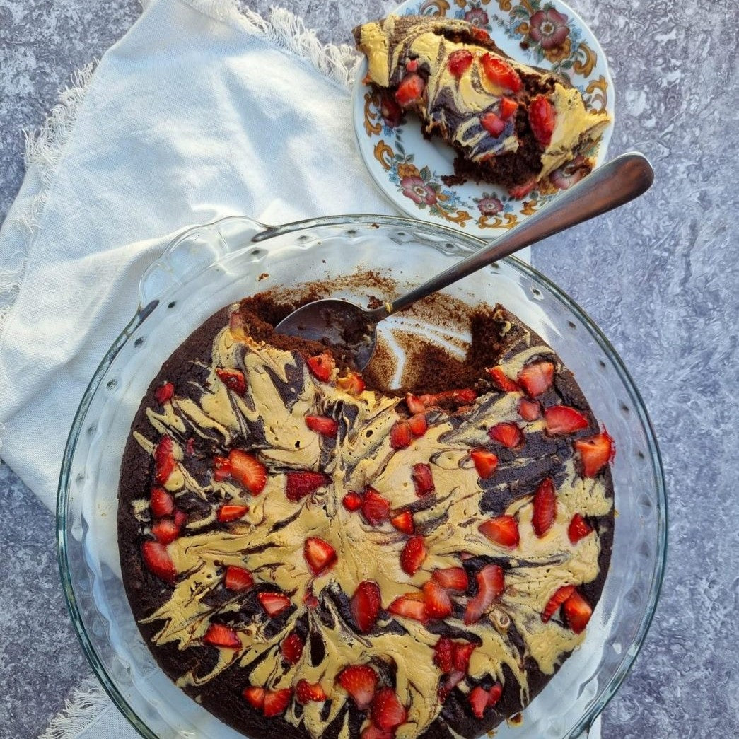 Chocolate and Strawberry Cake