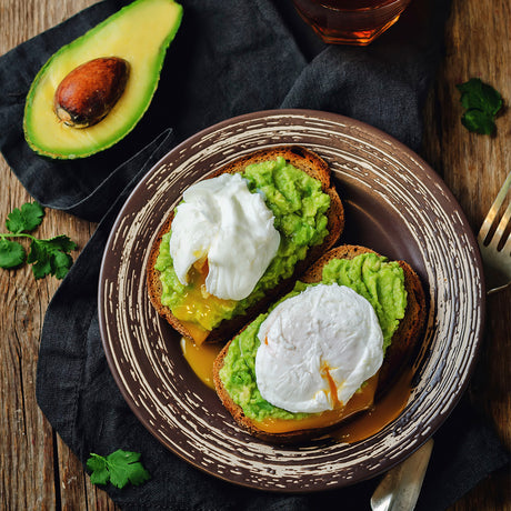 Sous Vide - Avocado Toast with Poached Egg