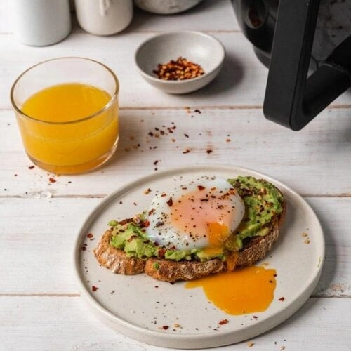 Air Fryer Poached Eggs