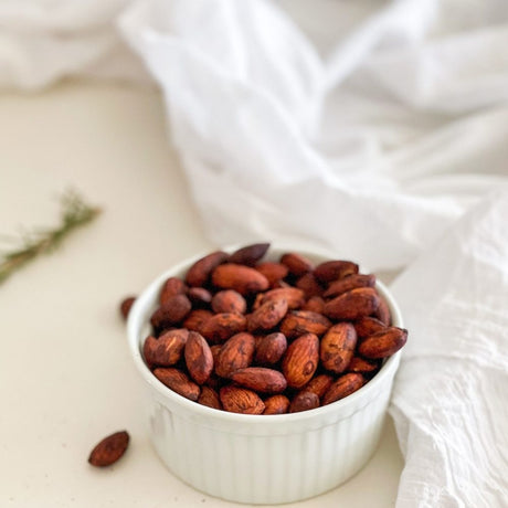 Almonds Roasted with Soy Sauce