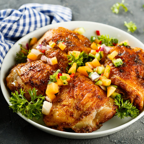 Apricot Pineapple Chicken Thighs