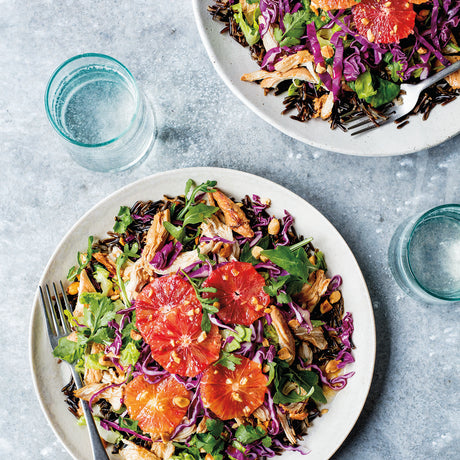 Asian Chicken Salad with Ginger Dressing