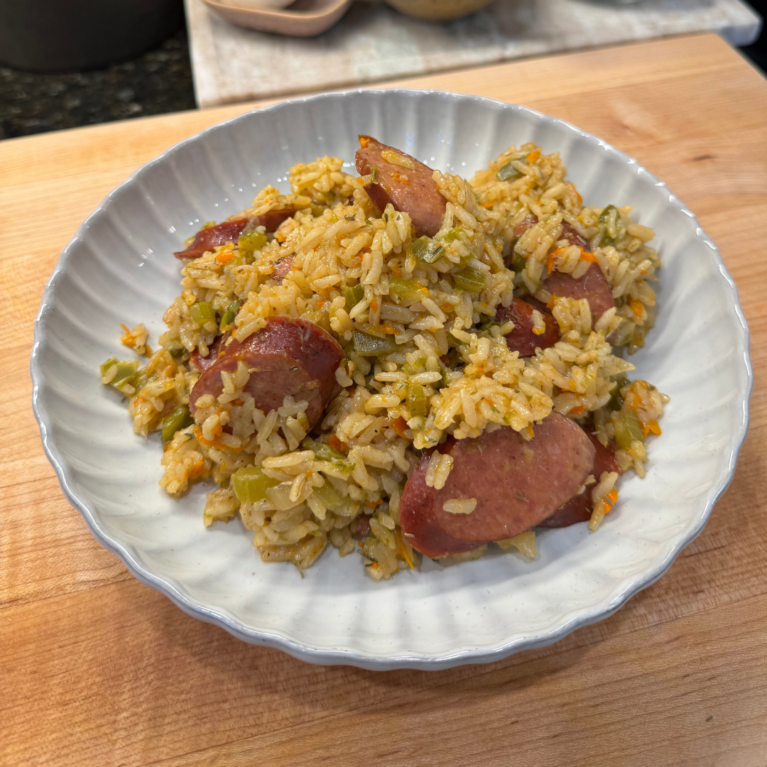 Cajun Sausage & Rice