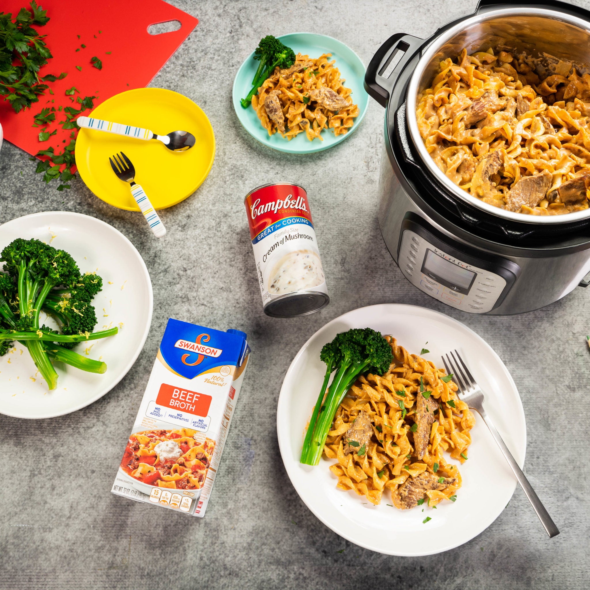 Beef stroganoff campbell's instant pot sale