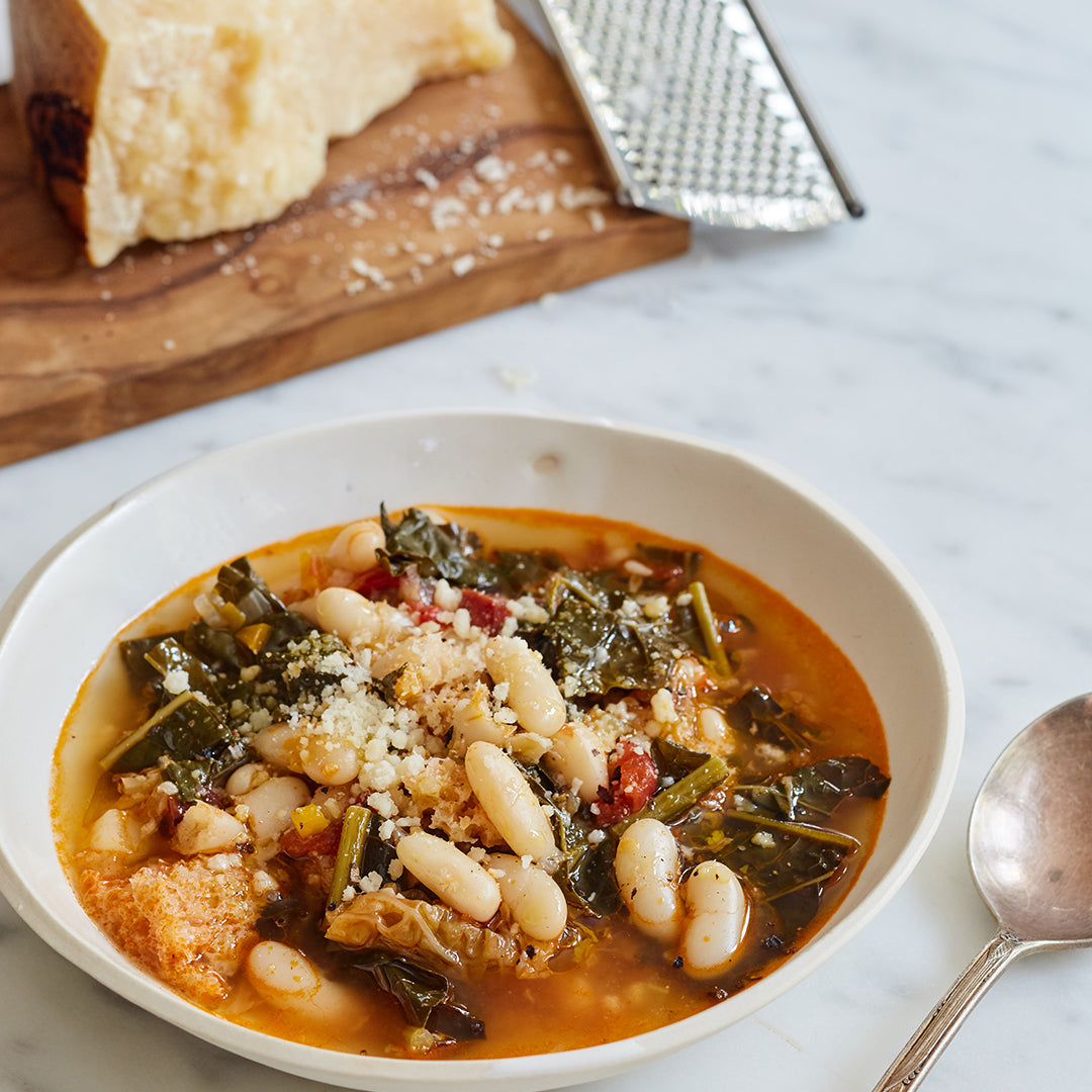 Cannellini, Kale, and Bread Soup