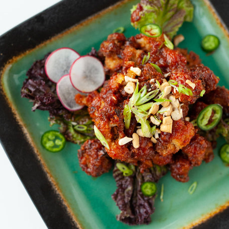 Spicy Korean Cauliflower Bites