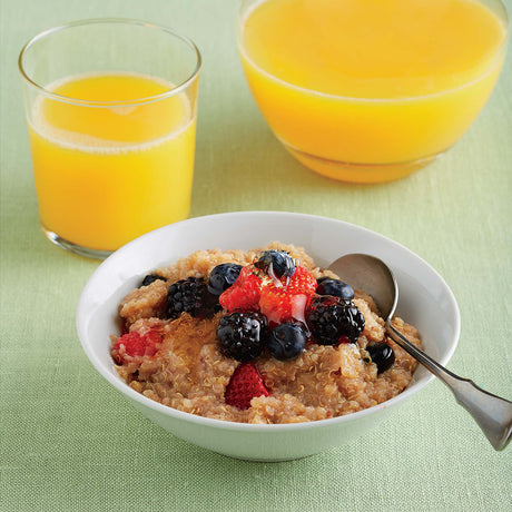 Slow-Cook Chai-Spiced Breakfast Quinoa with Berries