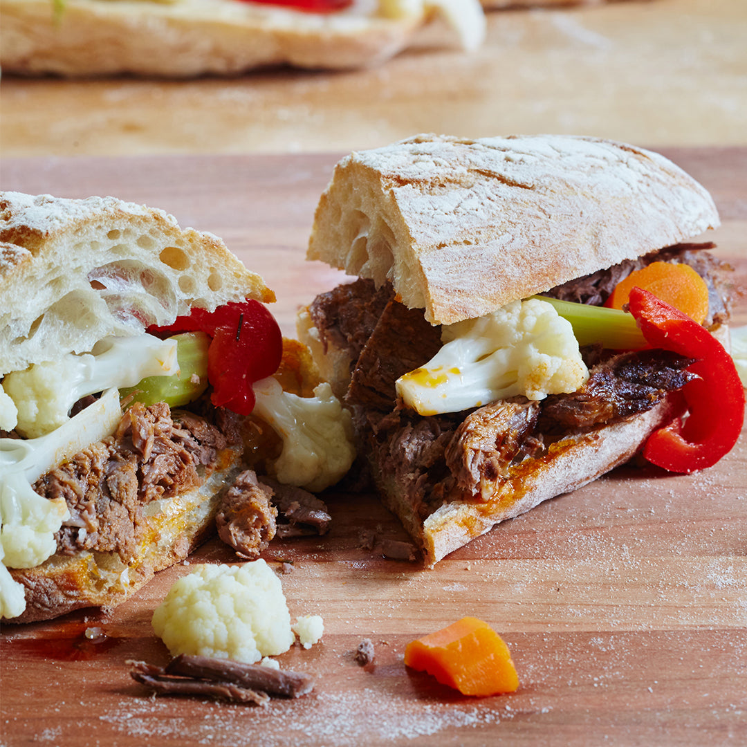 Chicago-Style Italian Beef Sandwiches