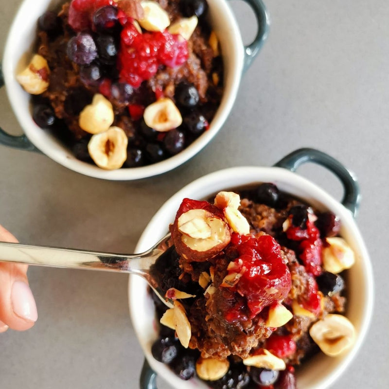 Chocolate Quinoa Porridge Instant Pot