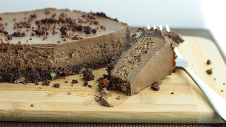 CocoNutty Salted Chocolate Cheesecake