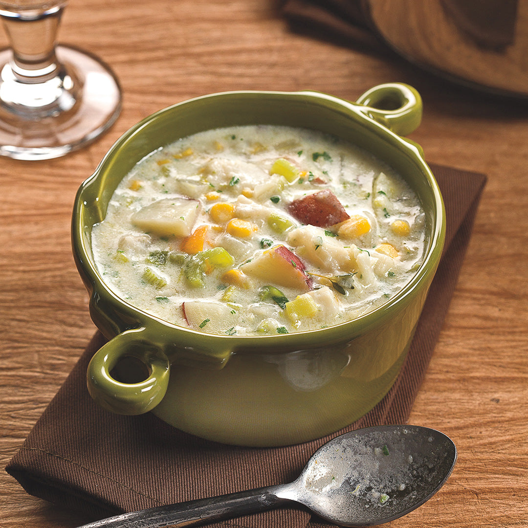 Salted Cod Chowder Cod Chowder – Instant Pot