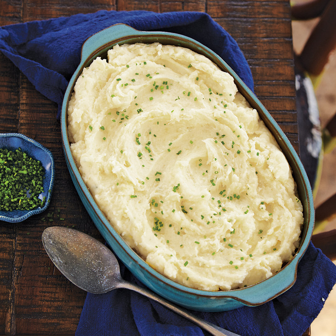 Garlic and Chive Mashed Potatoes