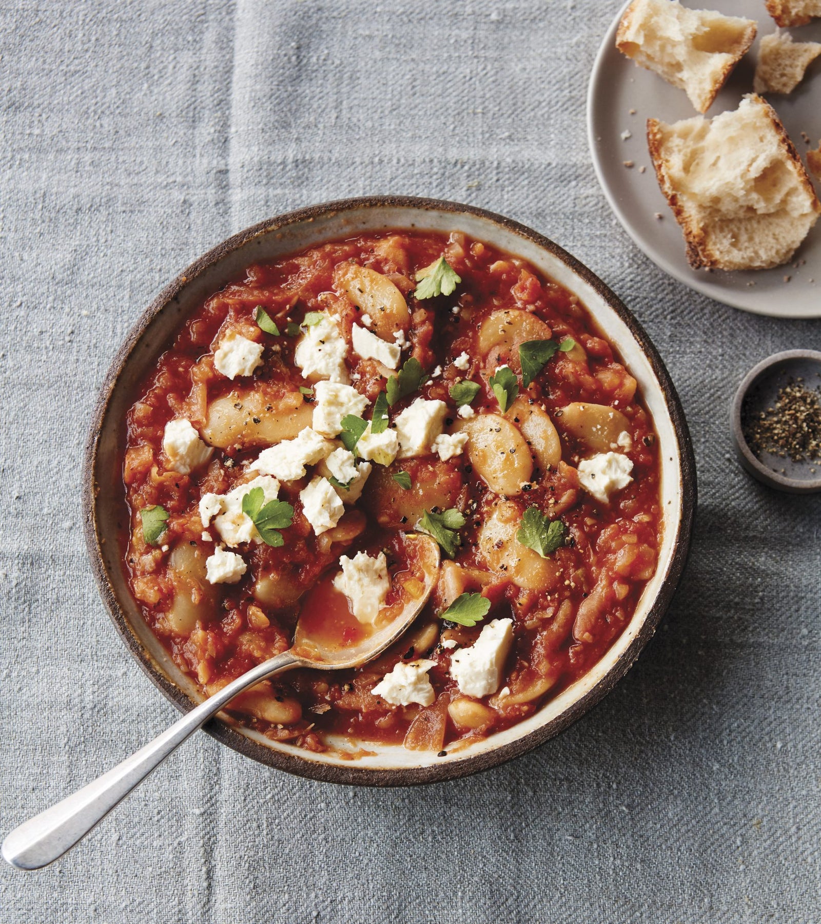 Greek-Style Gigantes Beans with Feta