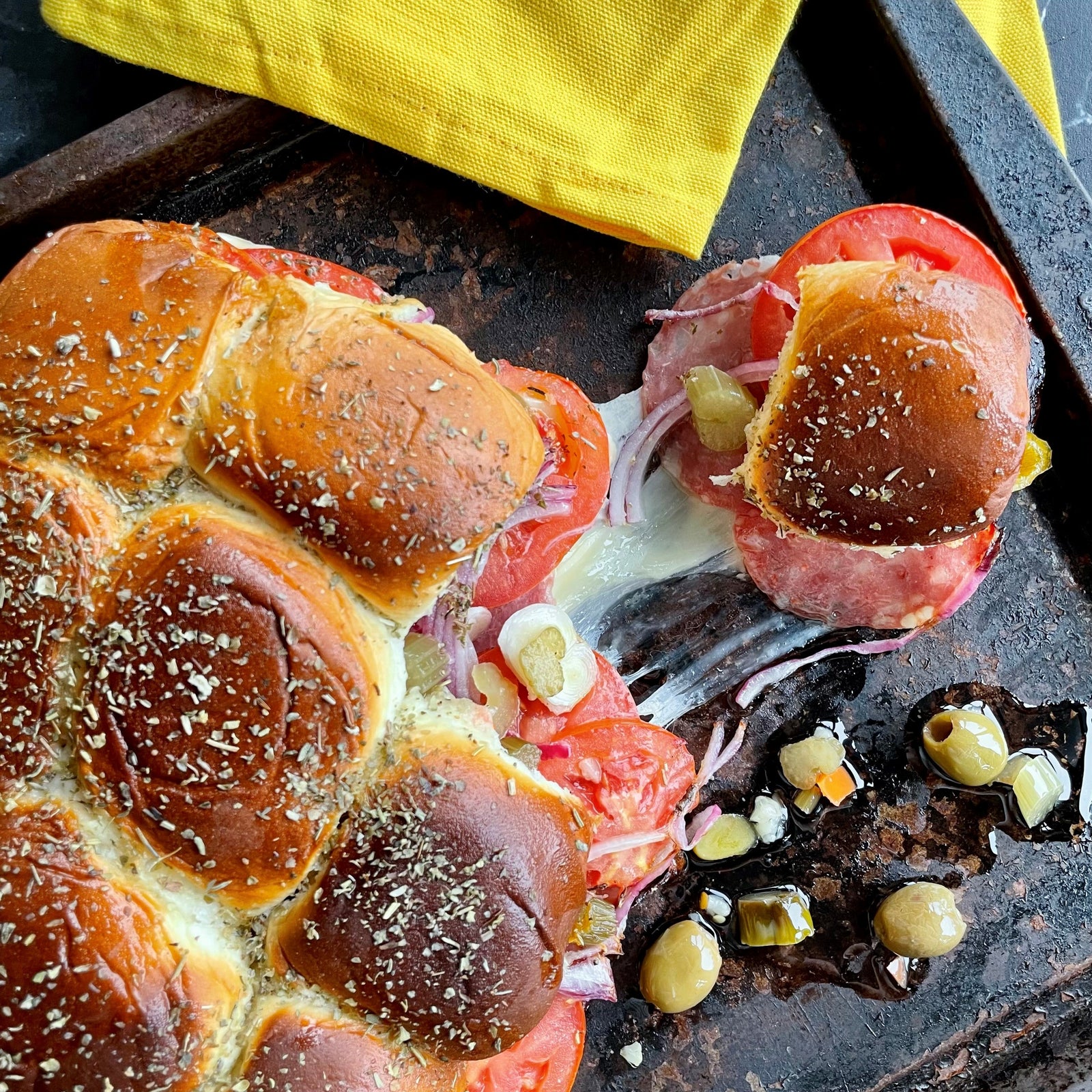 Hot Italian Sub Sliders