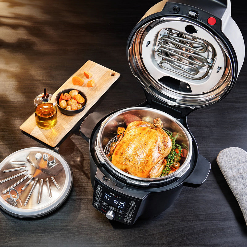 Duo Crisp with Ultimate Lid Multi-Cooker + Air Fryer - Roasted Herb Ch ...